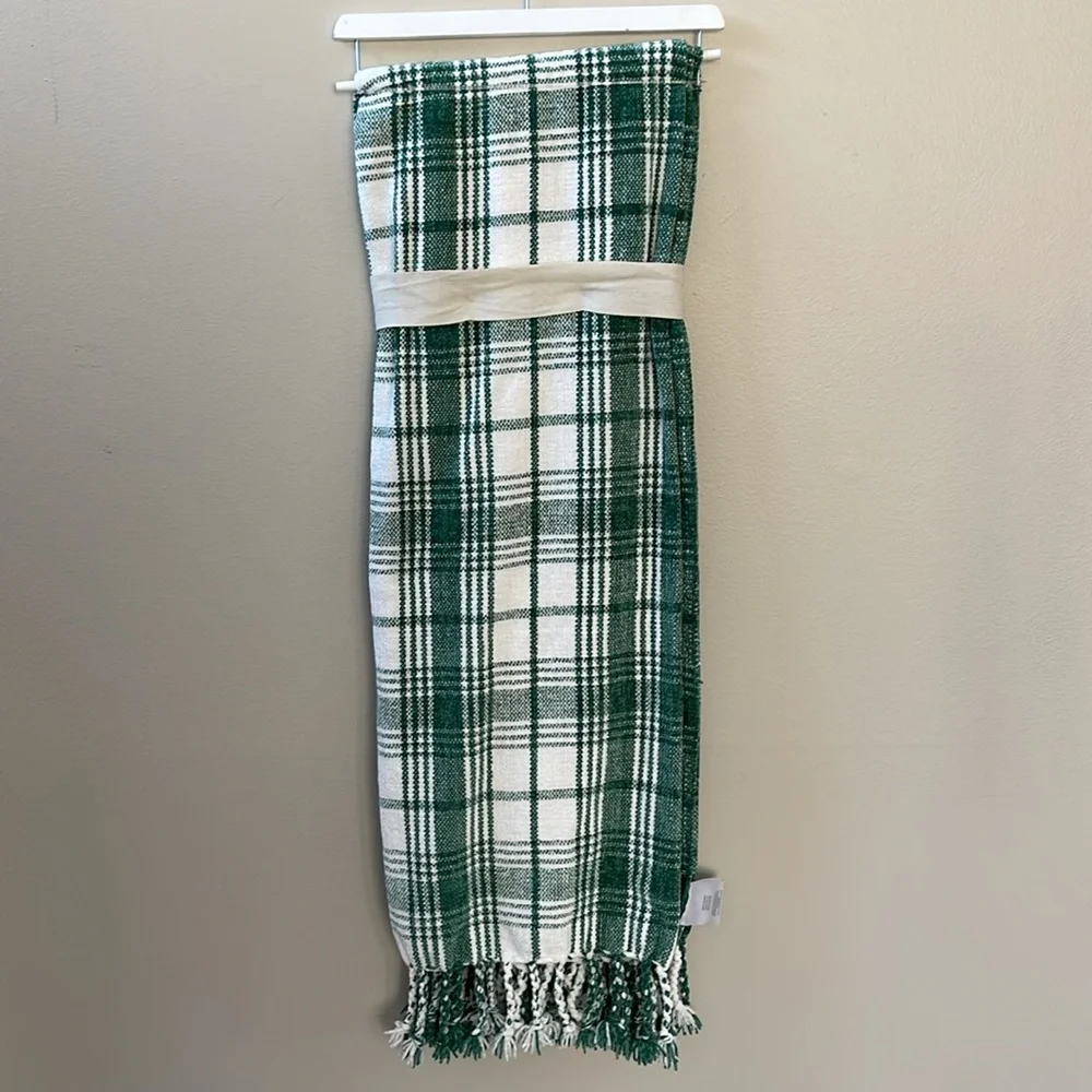 Sheffield Home Plaid Chenille Throw Blanket, Sz 50” x 70”